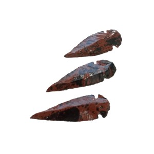 Obsidian Mahogany Arrow Head 3 - 4cm - 1 Pc